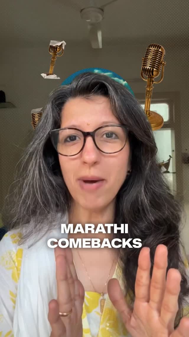 Marathi comeback